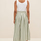 Athena Pant, Forest Stripe
