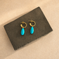 Sleeping Beauty Turquoise Earrings