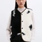 Wool & Mohair Blotch Waistcoat