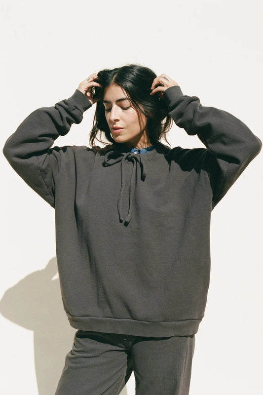 Crewneck Sweatshirt, Charcoal