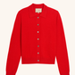 Romilly Cashmere Cardigan, Scarlet