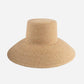 Gigi Pip - Jolie Packable Straw Bucket Hat: Natural / S/M 57