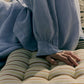 Linen Oversized Shirt, Egg Blue