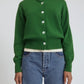 Ada Crewneck Cardigan, Pagoda Green