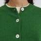 Ada Crewneck Cardigan, Pagoda Green