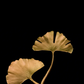 Ginkgo Serving Set, Gold