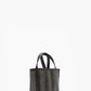 Striped Gorriti Handbag, Green & Black