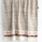 Traditional Momo Blanket, Grey & Cayenne