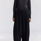 Corduroy Wide Pants, Dark Grey