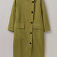 Hooded Waxed Cotton Parka, Seaweed