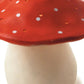 Red Mushroom Lamp, Medium