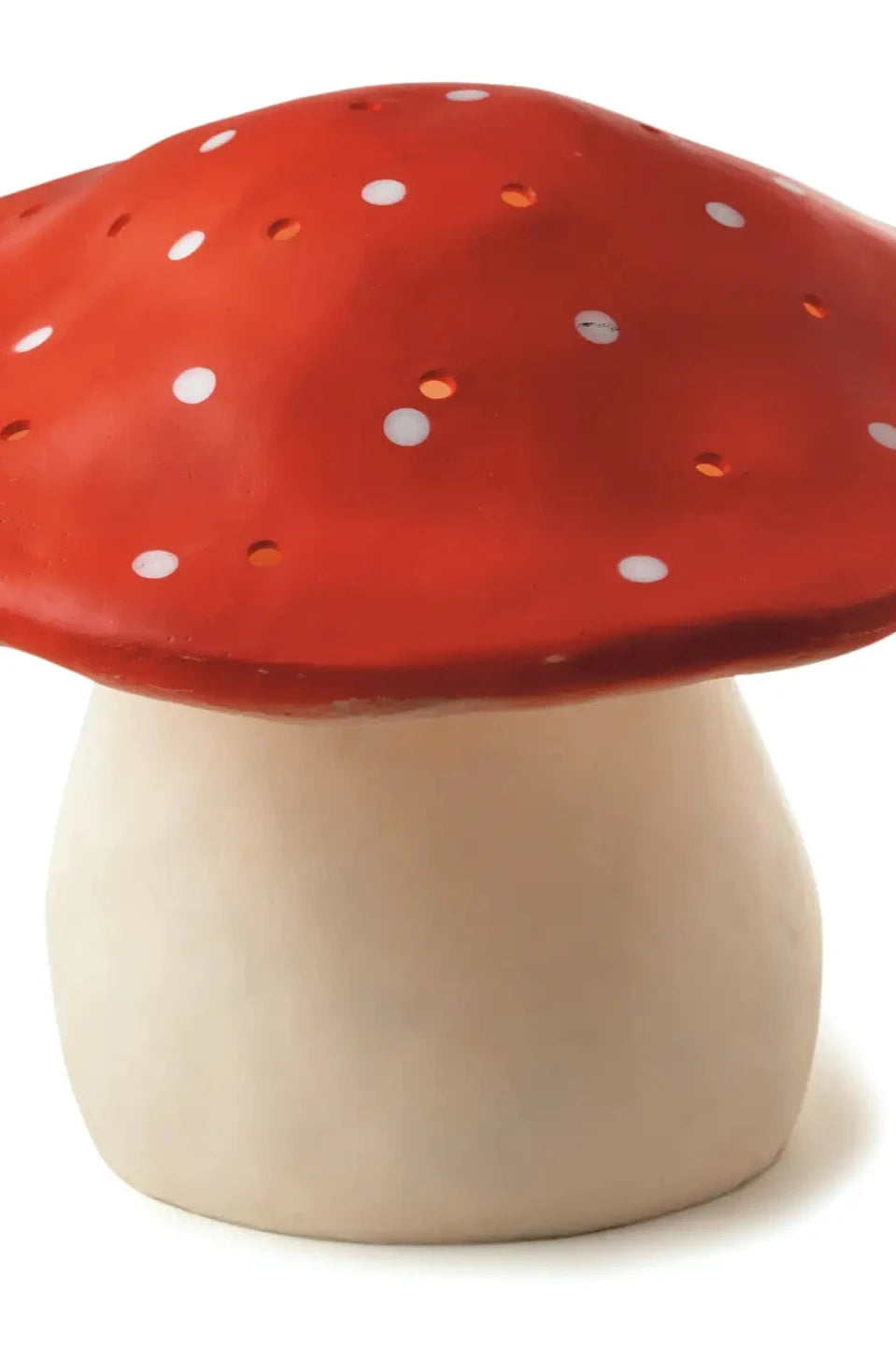 Red Mushroom Lamp, Medium