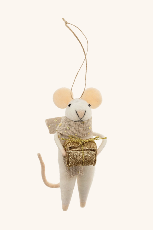 Generous Georgina Mouse Ornament