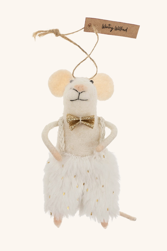 Wintry Wilfred Mouse Ornament