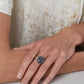 Oxidized 18K/SS Night Sky Ring