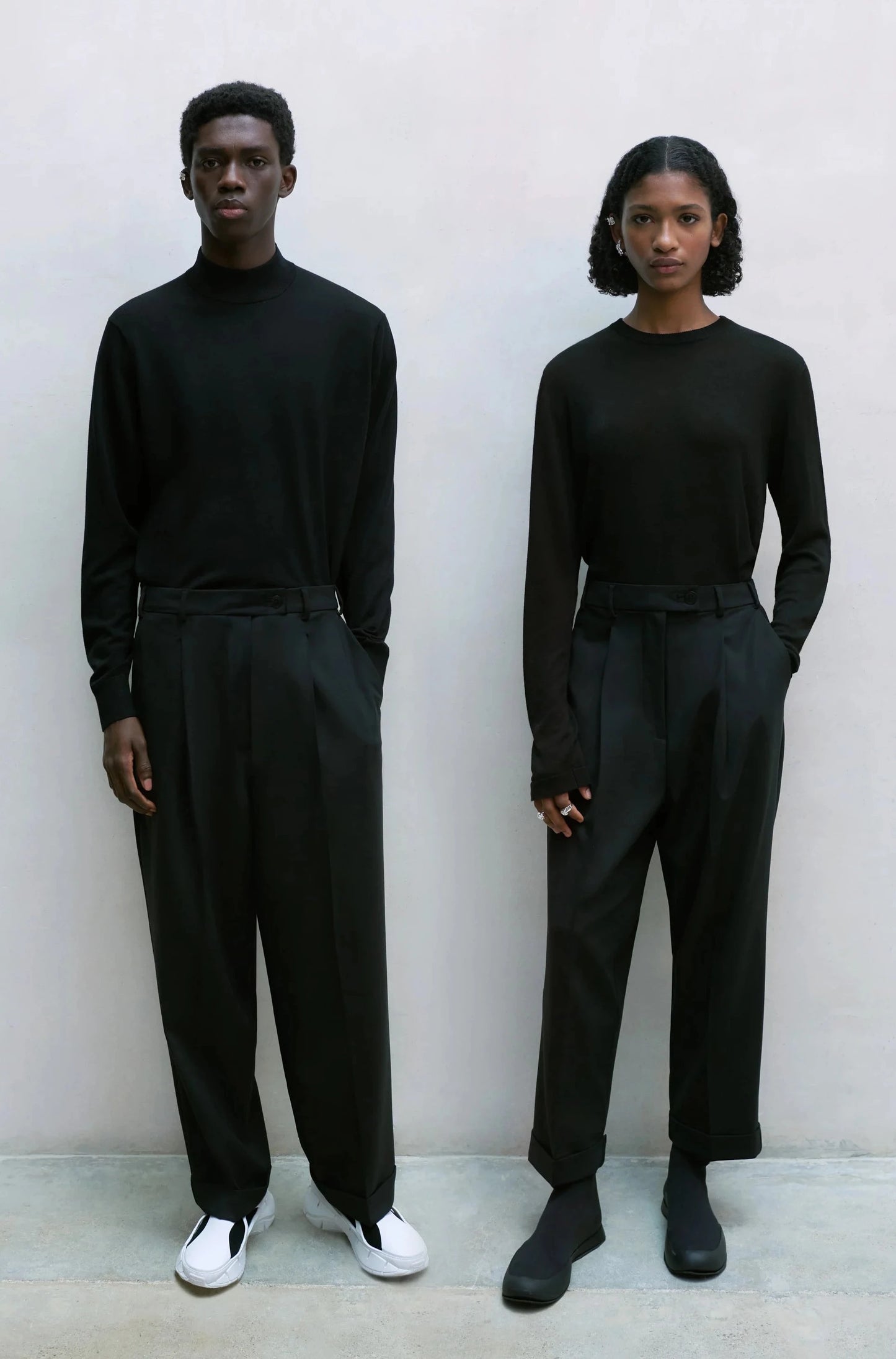 Tailoring Masculine Pants, Black