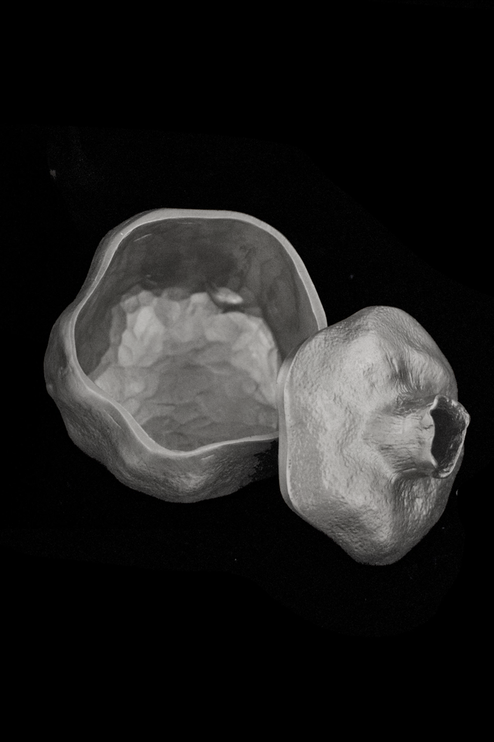 Pomegranate Box, Silver