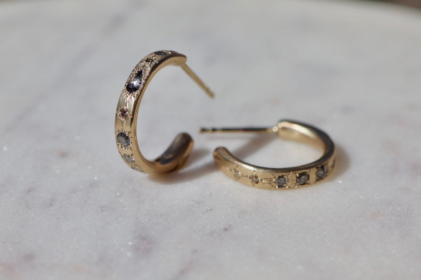 Scattered Diamond Hoops