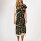Simple Dress, Panel Print J-Pressed Flowers