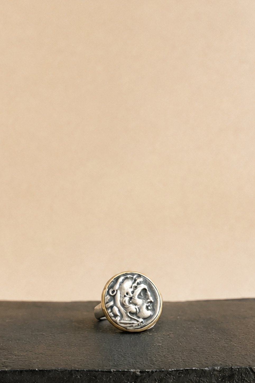 Repro Ancient Rome Coin Ring