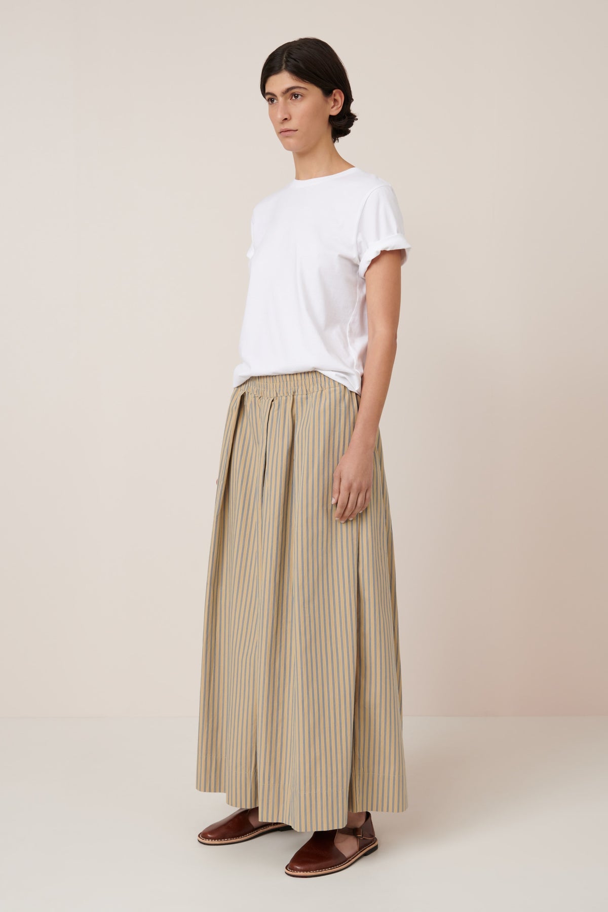 Athena Pant, Double Pinstripe
