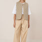 Axis Vest, Double Pinstripe