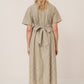 Composer Dress, Treetop Stripe