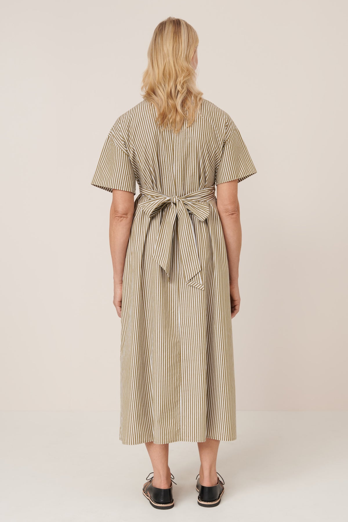 Composer Dress, Treetop Stripe