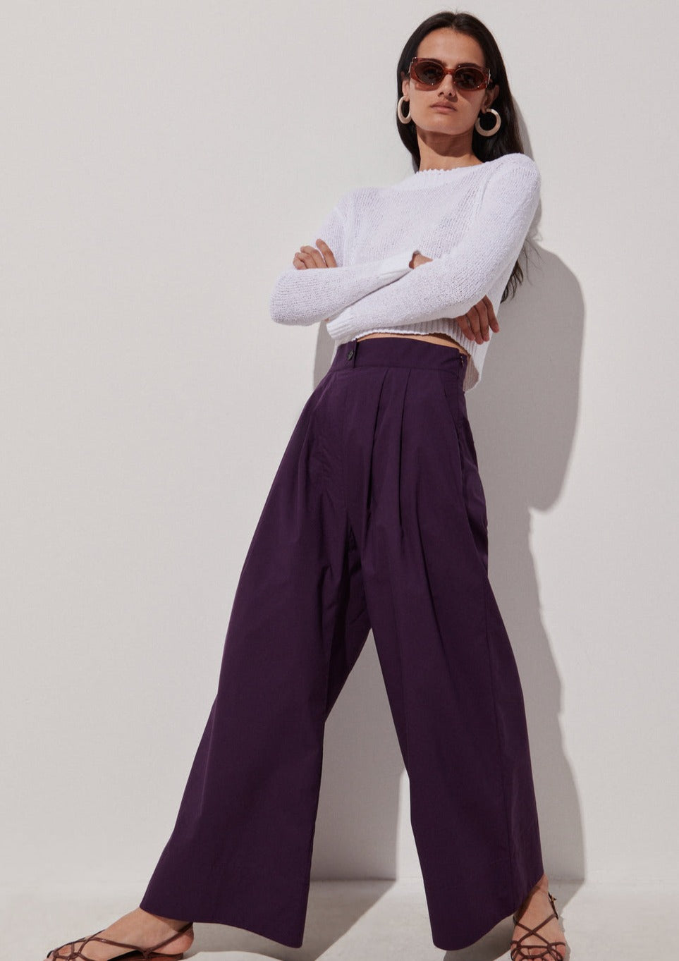 Coxsone Pant, Eggplant