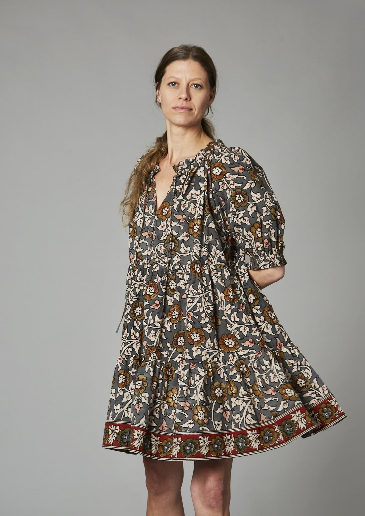 Graziana Short Dress, Lady Grey SOTE | Spirit of the Earth Graziana Short Dress, Lady Grey SOTE | Spirit of the Earth