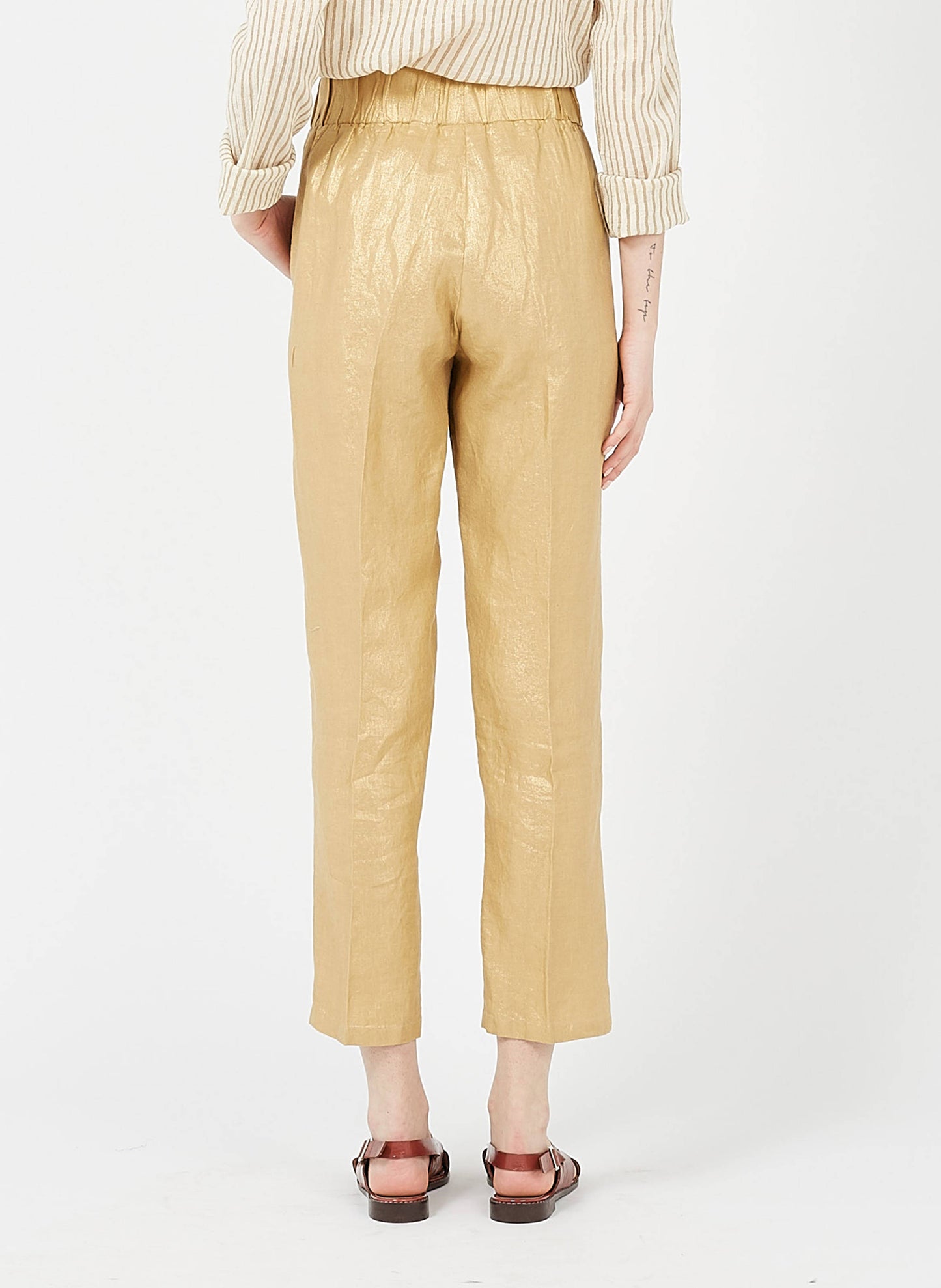 Papao Gold Linen Pant