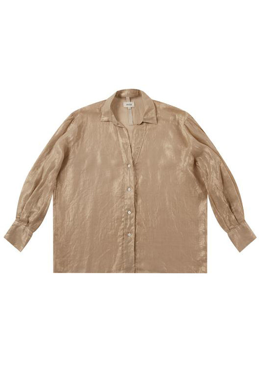 Chopa Gold Linen Shirt
