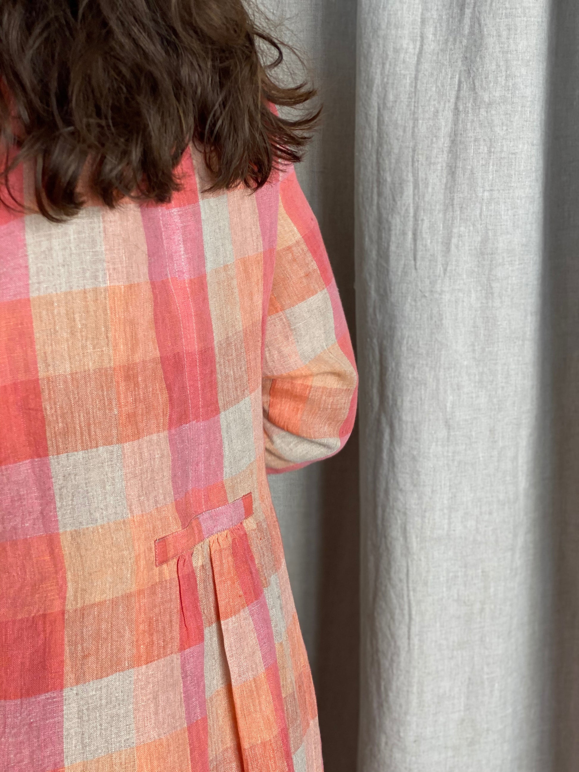 Eka Handmade Linen Clothing Sustainable Fashion Comfortable Summer Dresses Indian Clothing On Sale 