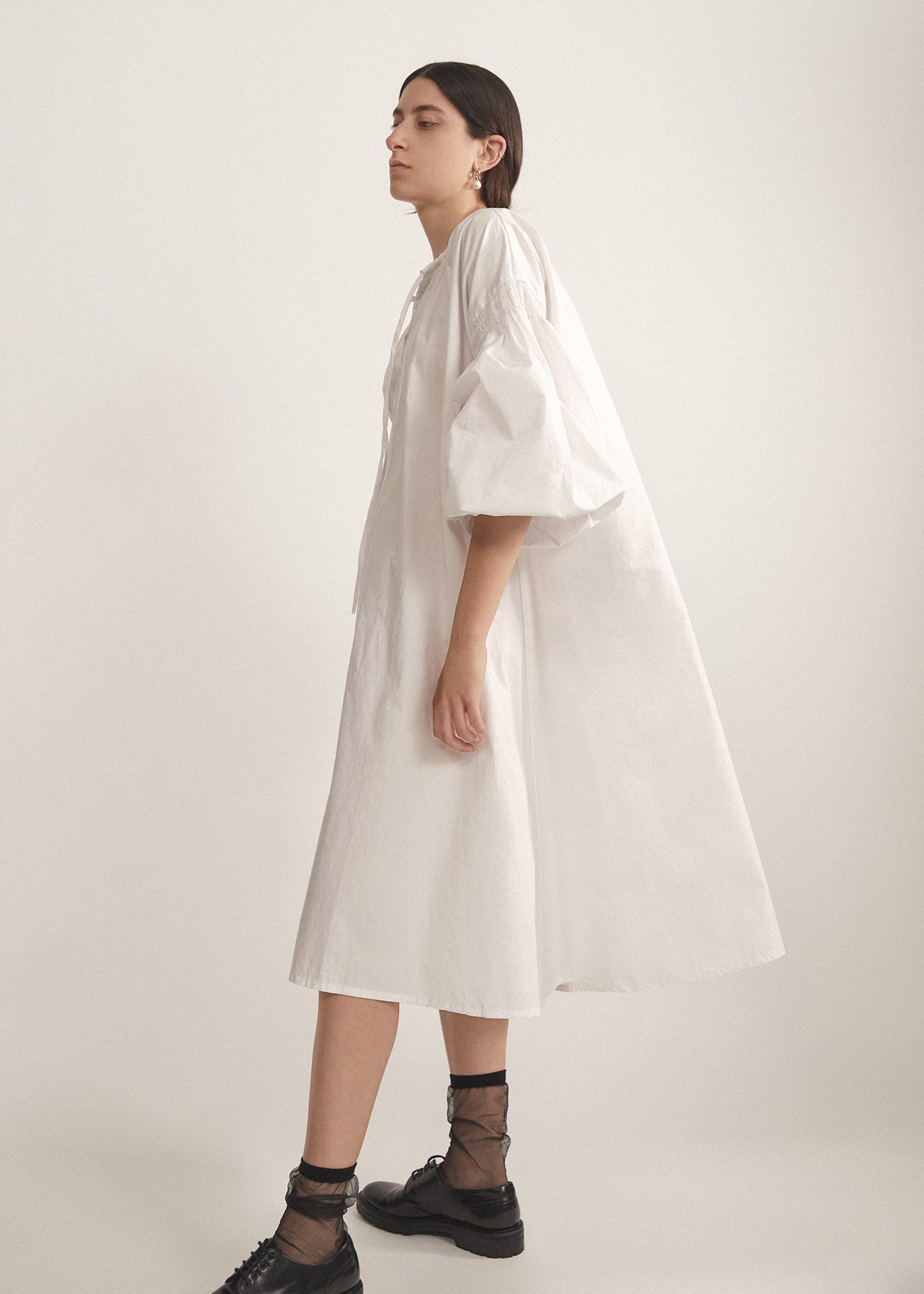 Aurelian Dress, White