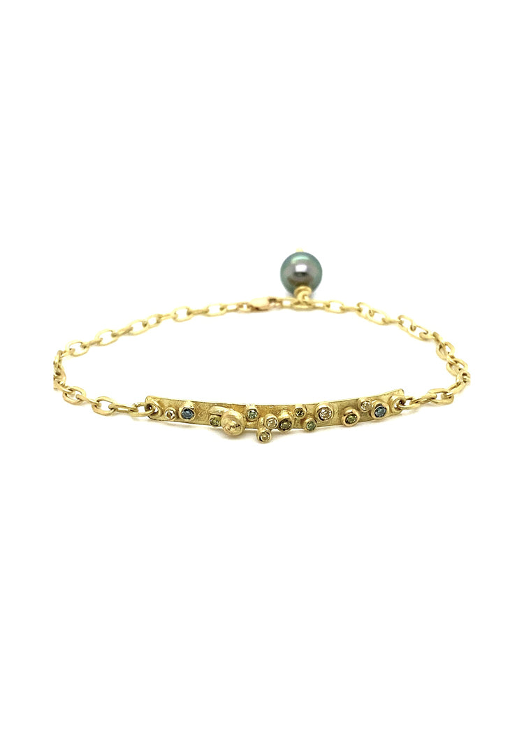Gold Bar Bracelet #2
