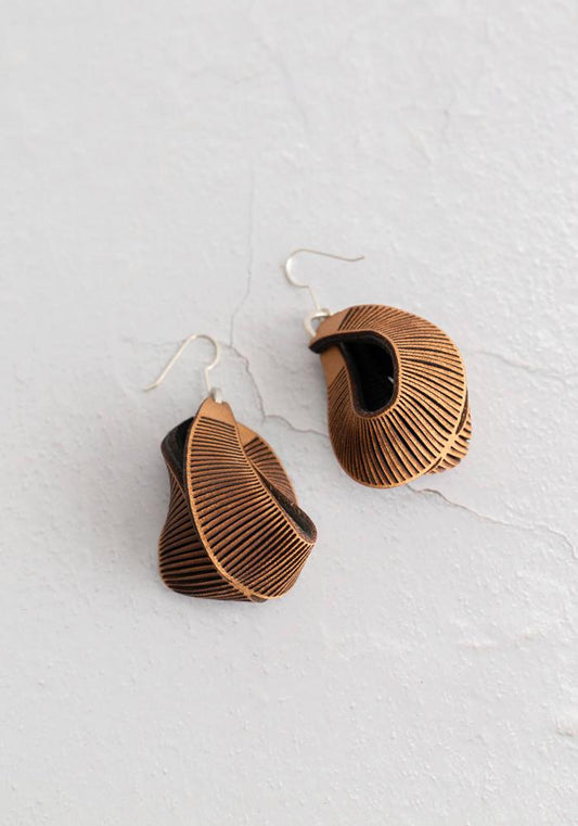 Tiny Cave Grotto Earrings