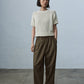 Cropped Sweater, Natural