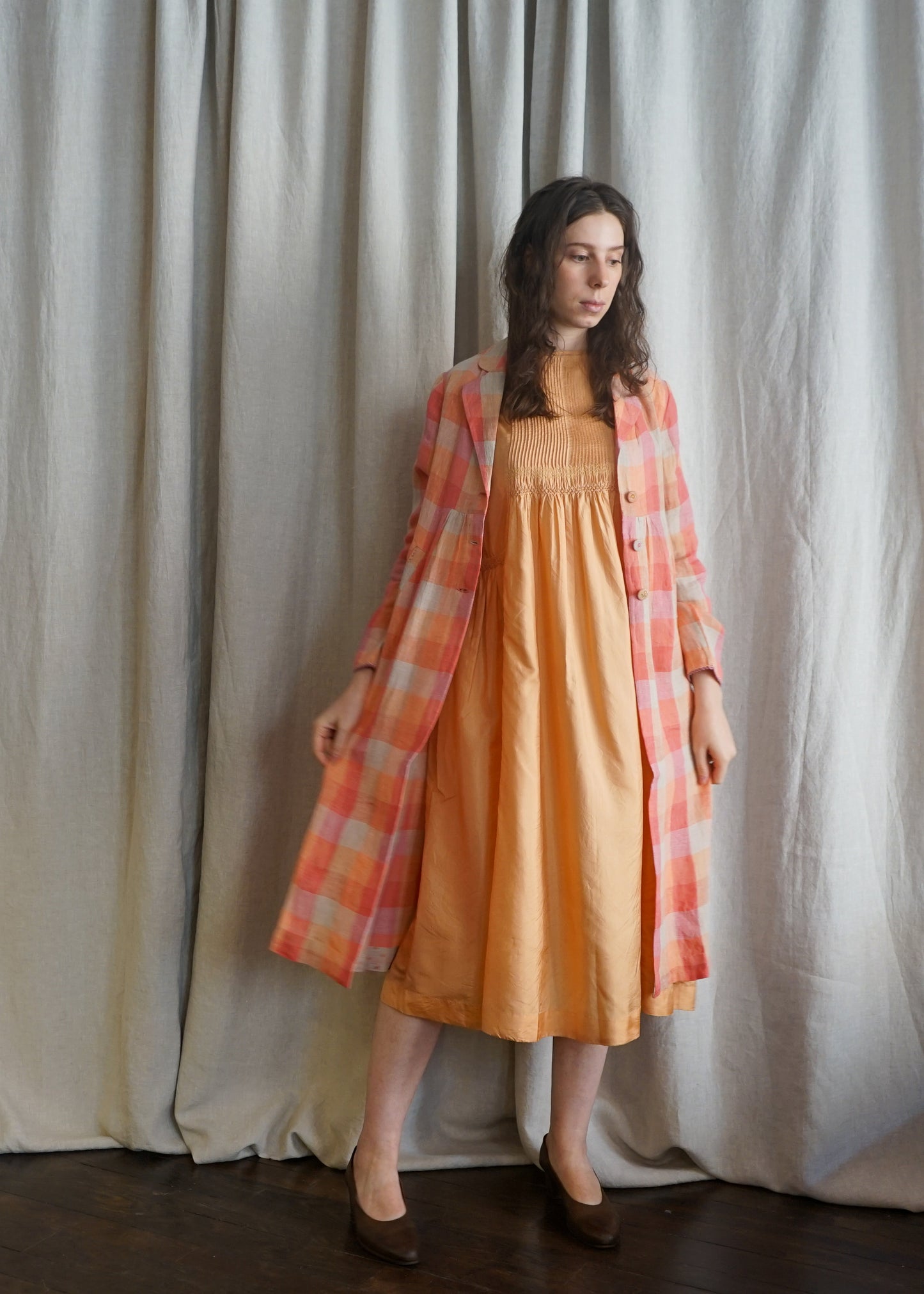 Eka Handmade Linen Clothing Sustainable Fashion Comfortable Summer Dresses Indian Clothing On Sale 