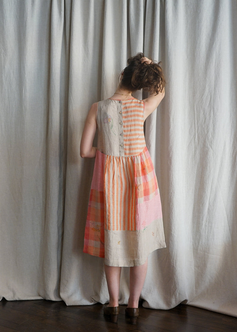 Cleome Patchwork Dress