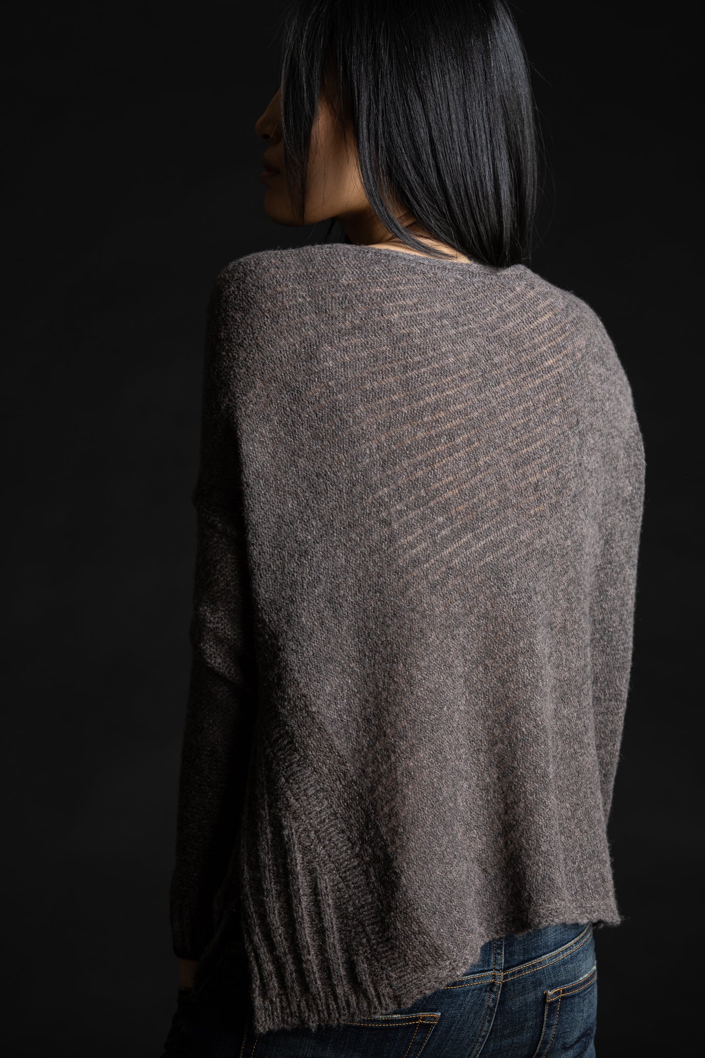 Dreamy Reversible Pullover, Musk Chocolate