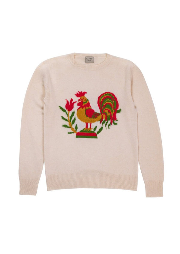 Graphic Sweater, Rooster