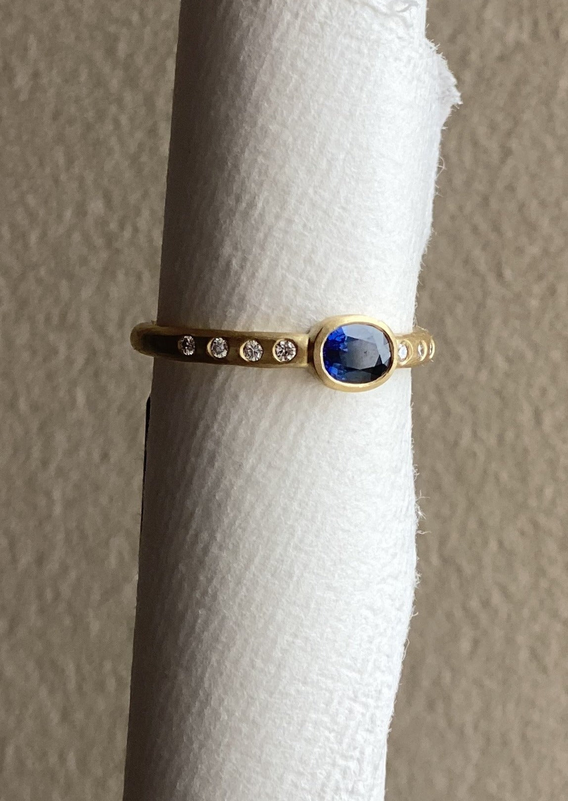 Super Sapphire Stacking Ring