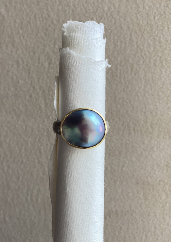 Abalone (Sea of Cortez) Pearl Ring