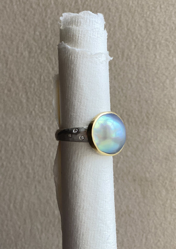 Abalone (Sea of Cortez) Pearl Ring