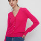 Grace Cardigan, Hot Pink