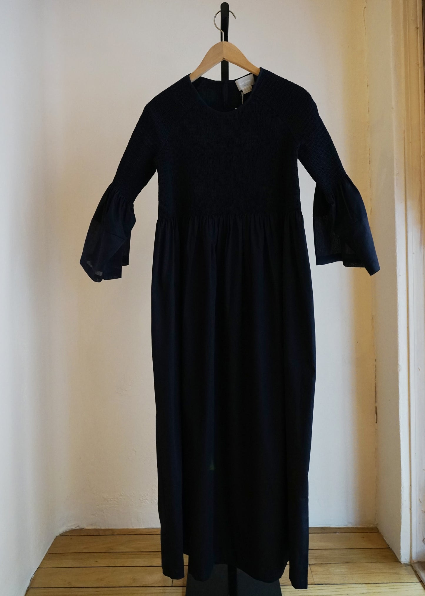 Stella Silk Dress, Black