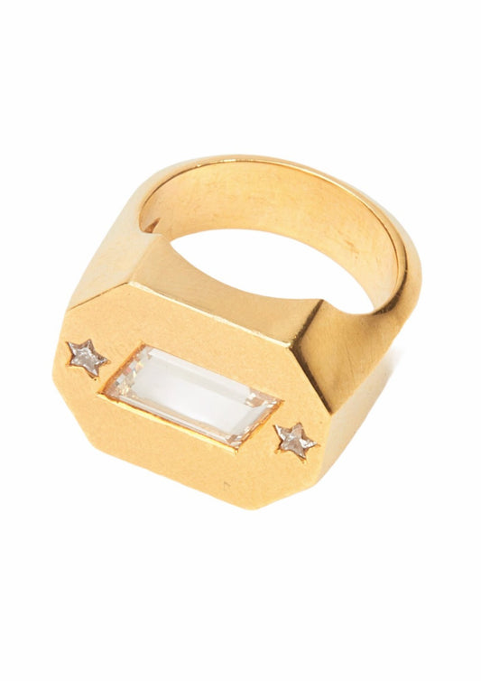 Estrella Portrait Ring