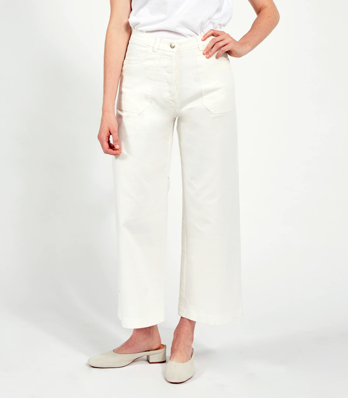 Simone Jeans, White