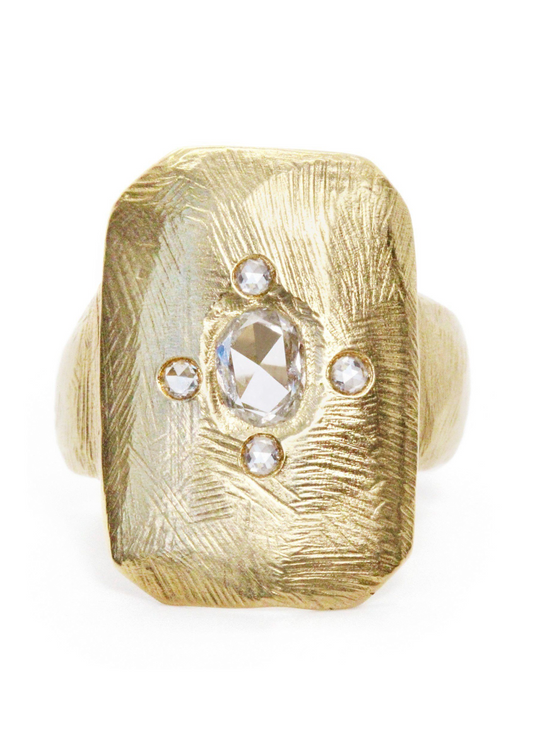 Diamond Tablet Ring