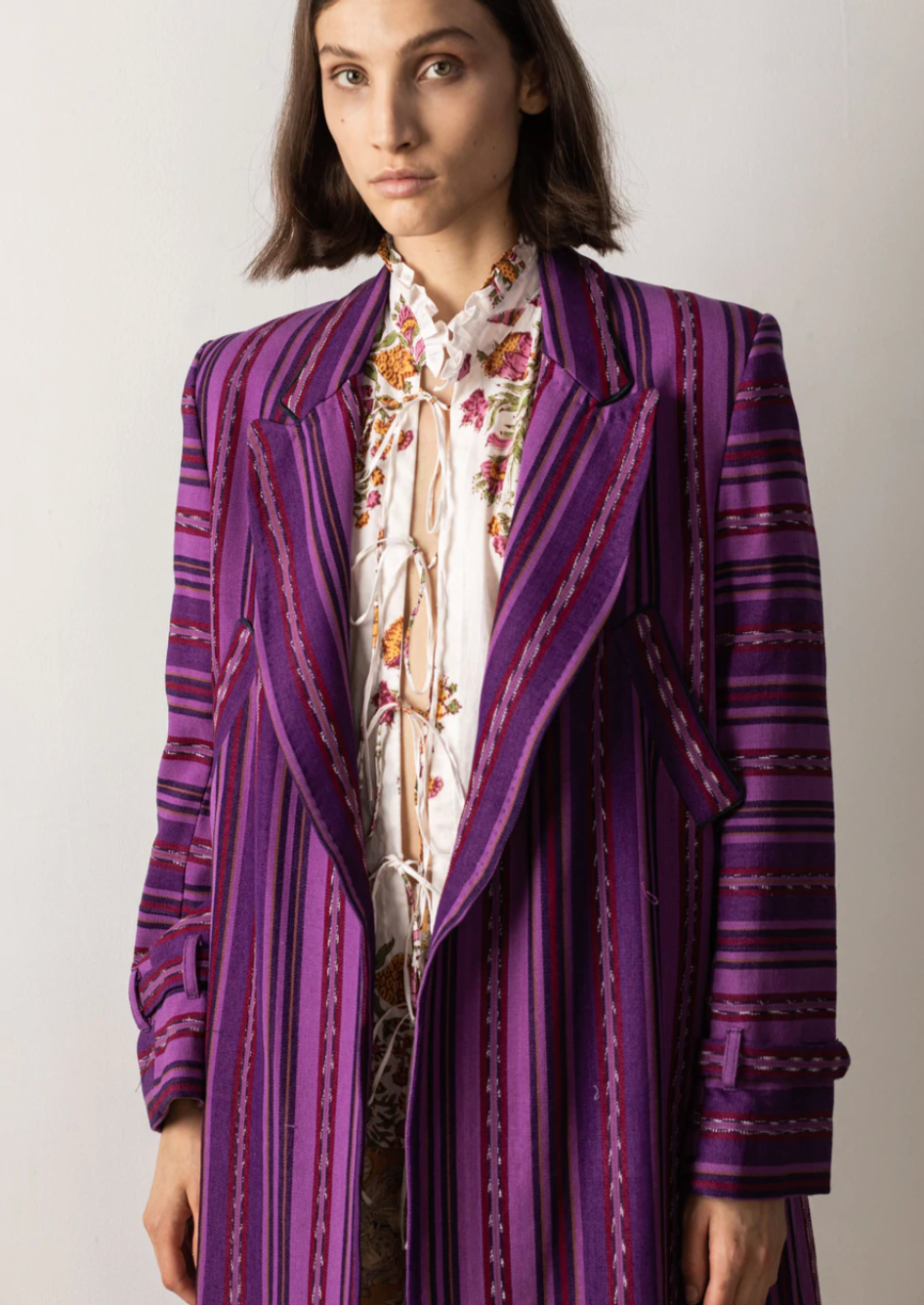 Guate Coat, Purple